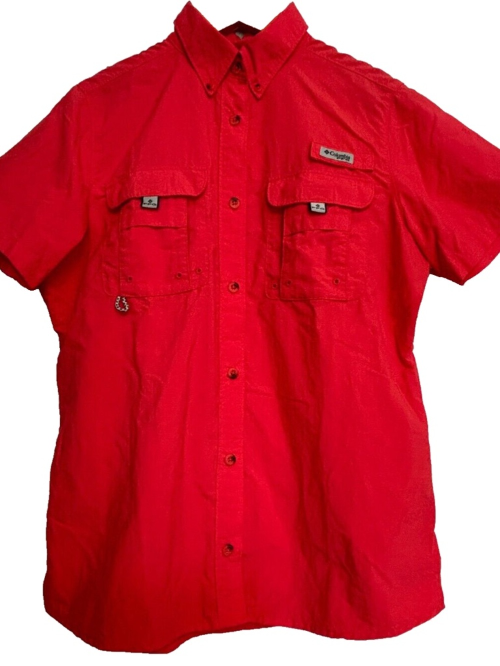 Columbia women’s coral Short-Sleeve Fishing Shirt